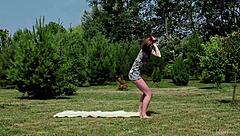 Metart presenting Lena Cass the brunette model 😊