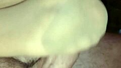 Ugh, givin a homemade footjob with all kinda nylons on!