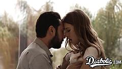 Ashley Lane Thrashed With Monster Cock Creampie!