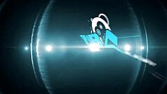 sexy abigail teases her man, giving him full pussy access