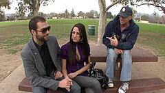 I’m Craving Kourtney’s Big Tits While She Gets Fucked at a Voyeur’s House with Cumshot