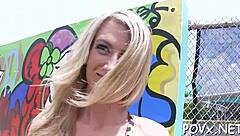 Seductive Teen Girlfriend Intensely Mixes Cock-Riding And Blowjob For Orgasm