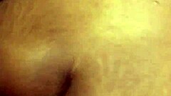 Tinder date bent over for doggy style action