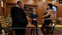 I play through anna's exciting affection part 5, with licking, ass play, and group cock action.