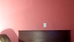 I saw this hot slut taking that big black cock bent over.