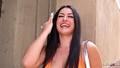 Annie Reis says, 'Fuck me rough in this casting, scout'