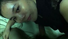 Thai lady teases with skilled sucking for her eager friend