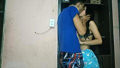 my stepsister in short panties cleans my room, hopin i'll fuck her doggy - please fuck me on all fours!