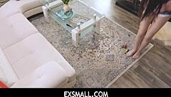 i fucked liz jordan's small pussy with my big cock, she sucked it