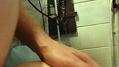 hot redhead bends over, 'fuck my shaved pussy hard' she moans