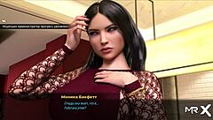 why does she suck finger while caressing in hentai game?