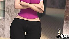 प्यूर्टो रिकन बेब मेरे विशाल लंड को कुशल हाथों से काम करती है वाइल्ड सेशन में