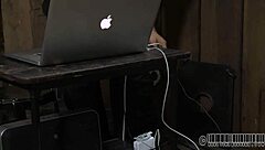 In this hardcore sadomasochism scene, the slave endures intense pain.