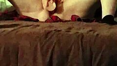 Wife Takes on 10 Inch Vibrator in Hot Homemade Action!