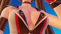 Blabla has fun with favorite fan