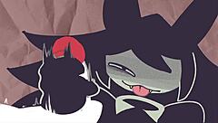 miss circle dominates in wild hentai banging game action