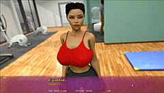 Hentai Game Ep 20: Stepmom's Friend Milf Gives Epic Assjob Massage