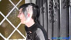 Goth lezzers getting squirty and orgasmic, wanna watch?