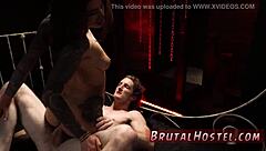 Delirious hunter bondage excites young tourists felicity feline.