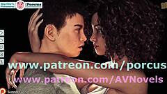 Jessy gives a footjob to a big cock in the city.