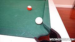 Can petite Diamond handle getting smashed in the garage? Her tight ass and pussy are in for it.