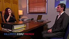 busty french milf julie valmont takes it deep in anal