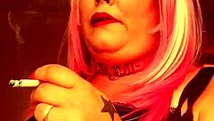 Chubby Brit Domme Tina Snua Smokes Superking While Talking Dirty