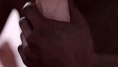 That black guy sucking on a huge white dick