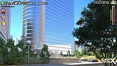 Secretaries in fashion business show their butts wildly!