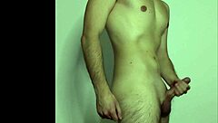 High quality webcam session with young amateur stroking solo