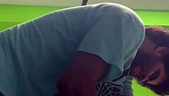 Fucked hard in the ass during rough play.