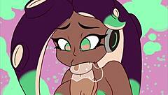 Cartoon assjob with monster cock gets wild, haha! 😈