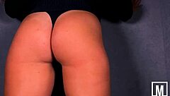 Juicy Booty Play and Huge Dildo Blowjob