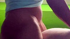 Fucked hard in the ass during rough play.