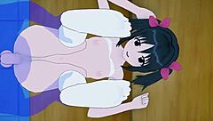 Arisu Tachibana and Kana Imai in intense sex hentai