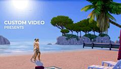 Beach Walk with Taylor and Joe Turns Wild in 3D Hentai - PREVIEW VERSION.
