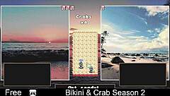 Want to see bikini striptease in crab season 2?