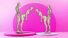 i'm watching twins fucking girls in this hentai anime