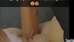 sexting friend's dad on snapchat till i cum