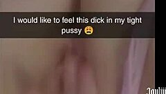 sexting friend's dad on snapchat till i cum