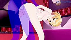 Tokoyami Towa and Yozora Mel in wild 3D hentai creampie action