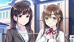 they say, 'secret kiss is sweet.' then they finger each other in bed.