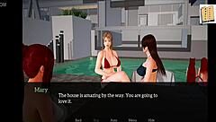 My new family episode 113 with teen and milf characters