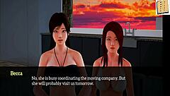 My new family episode 113 with teen and milf characters