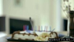 Girlfriend cheats and squirts on cock