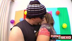 novinha got naughtier and gave up her tight latina ass