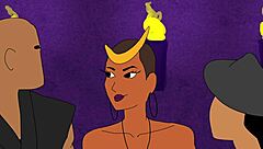 I'm watchin animated erotica with king noire and kendal good