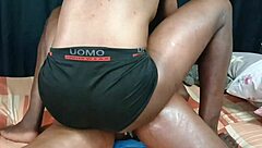 Creamy Ebony Pussy Drips in Prone Bone and Deep Doggy Action?