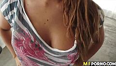 keisha grey feels so freaky as amateur teen in pov