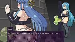 City Of Secret Pt 3: Horny Slut Exposes Herself To Class While Defeating Boss 😈